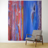 Bubblepacifische wandtapijten wandkleed (In situ)