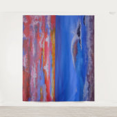 Bubblepacifische wandtapijten wandkleed (Voorkant)