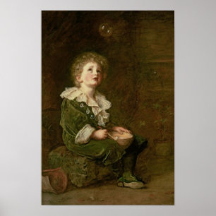 Bubbles, 1886 poster