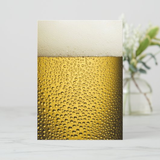 Bubbles 1 bedankkaart (Staand voorkant)