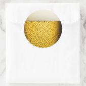 Bubbles 1 ronde sticker (Tas)