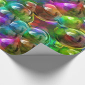Bubbles 2 verpakkingspapier cadeaupapier (Hoek)