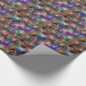 Bubbles 3 Verpakkingspapier Cadeaupapier (Hoek)