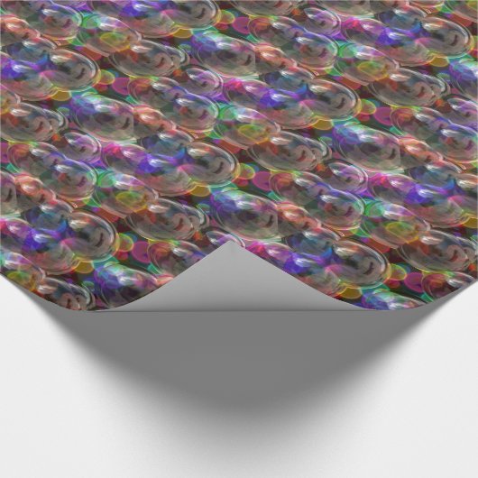 Bubbles 3 Verpakkingspapier Cadeaupapier (Hoek)