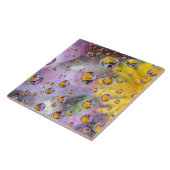 Bubbles abstract met bloemen. Krediet als: Nancy Tegeltje (Zijkant)