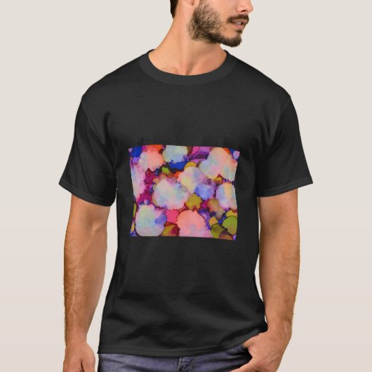 Bubbles Abstract T-shirt (Voorkant)