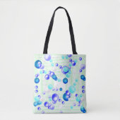 Bubbles Abstract Tote Bag (Voorkant)
