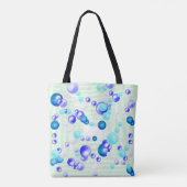 Bubbles Abstract Tote Bag (Achterkant)
