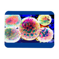 Bubbles art mok magneet deurbord visitekaartje
