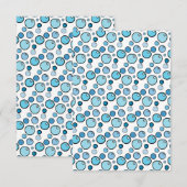 Bubbles Bedankkaart (Voorkant / Achterkant)