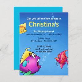 Bubble's Birthday Card Kaart