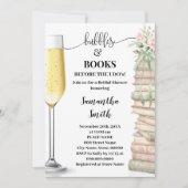 Bubbles & Books before I do Bridal Shower  Kaart (Voorkant)