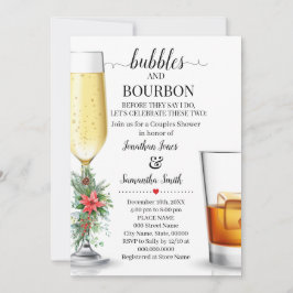 Bubbles & Bourbon voor ik paren onder de douche ga Kaart