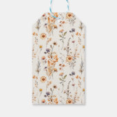 Bubbles & Brews herfst Wildbloemen Dank u voor uw Cadeaulabel (Achterkant)