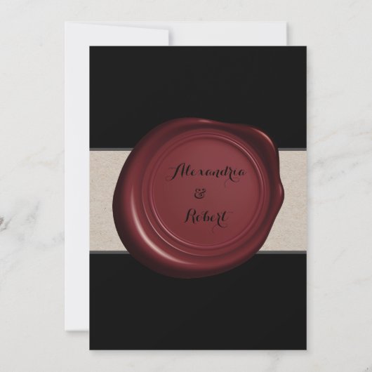 Bubbles & Brews-koppels bruiloft Kaart (Achterkant)