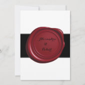 Bubbles & Brews-koppels bruiloft Kaart (Achterkant)