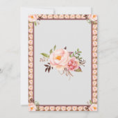 Bubbles & Brews-koppels bruiloft Kaart (Achterkant)