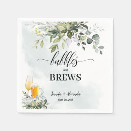 Bubbles & Brews Napkins Servet