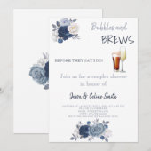 Bubbles & Brews-paren Weddenschappen Kaart (Voorkant / Achterkant)