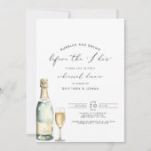 Bubbles & Brews voor de i do repetitie diner Kaart (Voorkant)