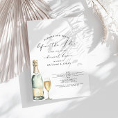 Bubbles & Brews voor de i do repetitie diner Kaart