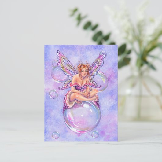 Bubbles Briefkaart (Staand voorkant)