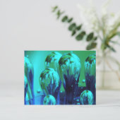 Bubbles Briefkaart (Staand voorkant)