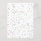 Bubbles Briefkaart (Voorkant)