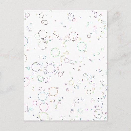 Bubbles Briefkaart (Voorkant)