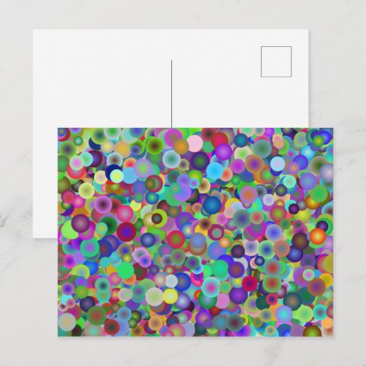 Bubbles Briefkaart (Voorkant / Achterkant)