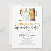 Bubbles brouwt voordat de Baby moet verschijnen! B Kaart (Voorkant)