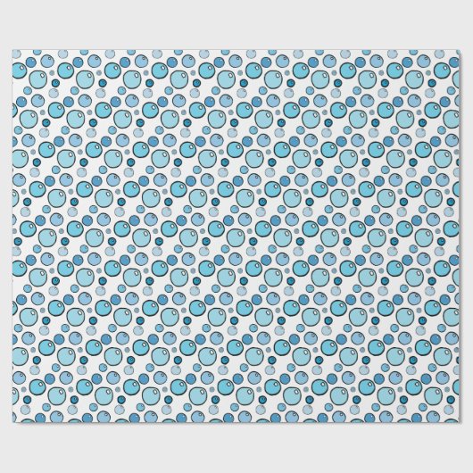 Bubbles Cadeaupapier (Vlak)