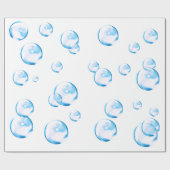 Bubbles Cadeaupapier (Vlak)