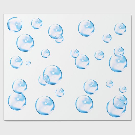 Bubbles Cadeaupapier (Vlak)