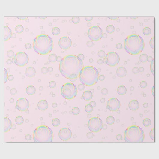 Bubbles! Cadeaupapier (Vlak)