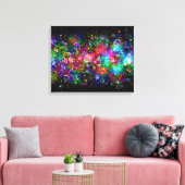 Bubbles Canvas Afdruk (Insitu (Woonkamer))