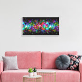 Bubbles Canvas Afdruk (Insitu (Woonkamer))