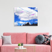 Bubbles Canvas Afdruk (Insitu (Woonkamer))