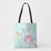 Bubbles Canvas tas (Voorkant)