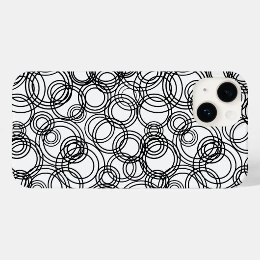 Bubbles Case-Mate iPhone Case (Achterkant (horizontaal))