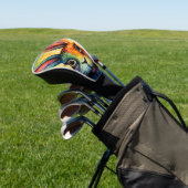 Bubbles Cuddlebun Bunny Golfheadcover (Insitu)