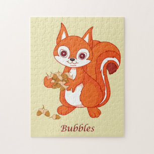 Bubbles de Hulpvaardige Eekhoorn Legpuzzel