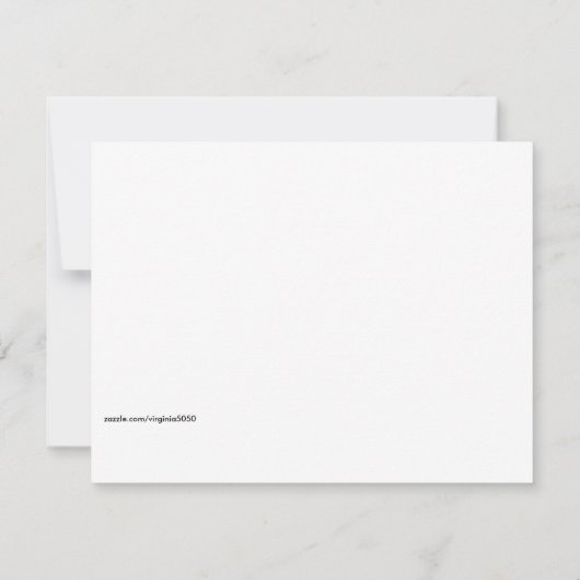 Bubbles de vis, schattig en kleurrijk. kaart (Achterkant)