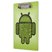 Bubbles Doodle Character voor de Android™-robot Klembord (Links)