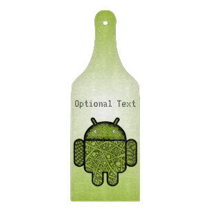 Bubbles Doodle Character voor de Android™-robot Snijplank