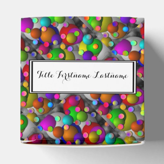 Bubbles door Kenneth Yoncich Bedankdoosjes (Bovenkant)