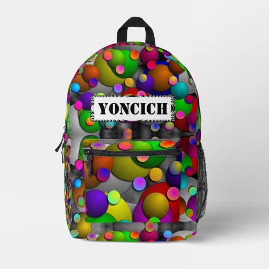 Bubbles door Kenneth Yoncich Bedrukte Rugzak (Voorkant)