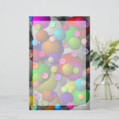 Bubbles door Kenneth Yoncich Briefpapier (Staand voorkant)