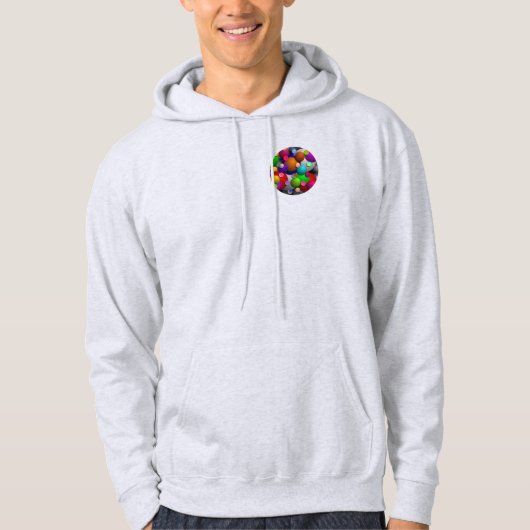 Bubbles door Kenneth Yoncich Hoodie (Voorkant)