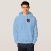Bubbles door Kenneth Yoncich Hoodie (Voorkant volledig)
